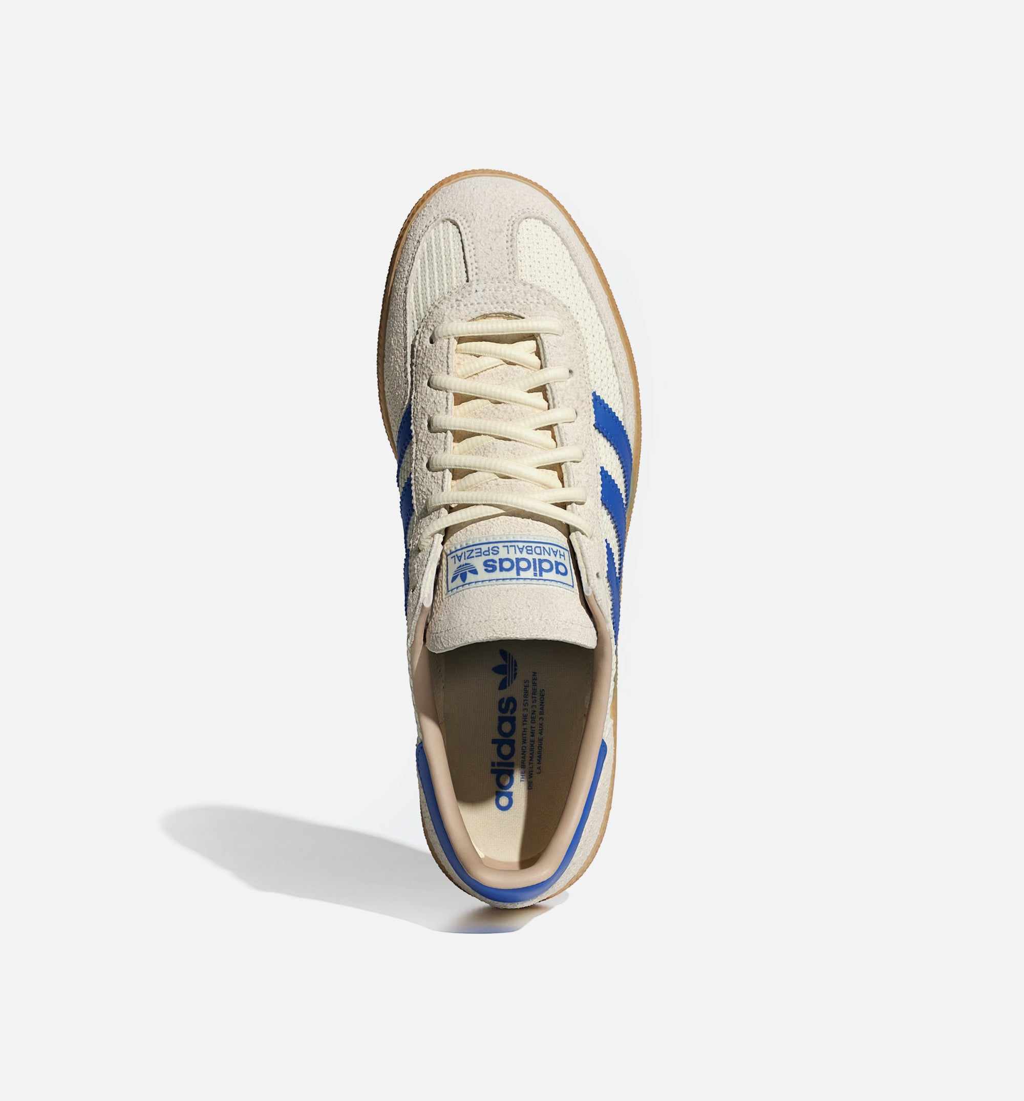 Handball Spezial Mens Lifestyle Shoe - Cream White/Blue/Warm Sandstone、mySite、dreamappss