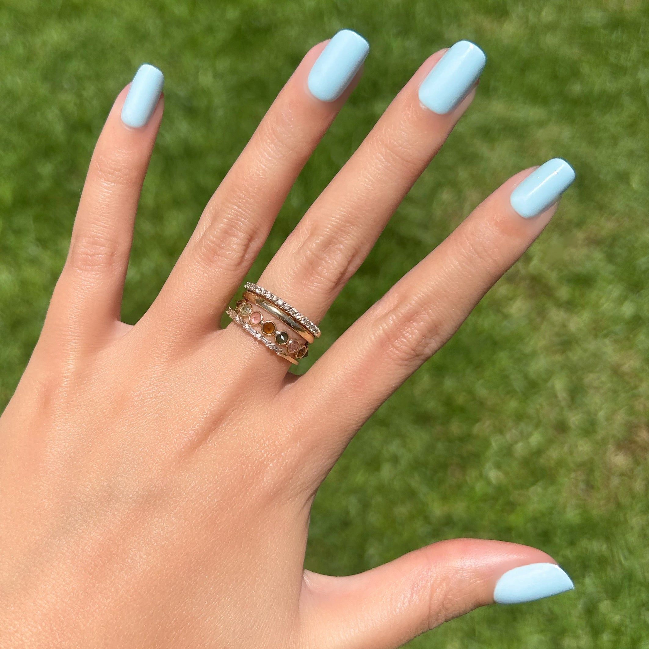 Honest & True - Press-On | Short | Squoval、mySite、solidvoid