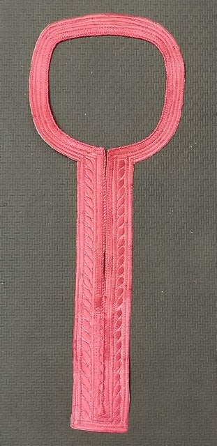 Coral Red African Buba Dashiki Embroidery-DPP96、mySite、solidvoid