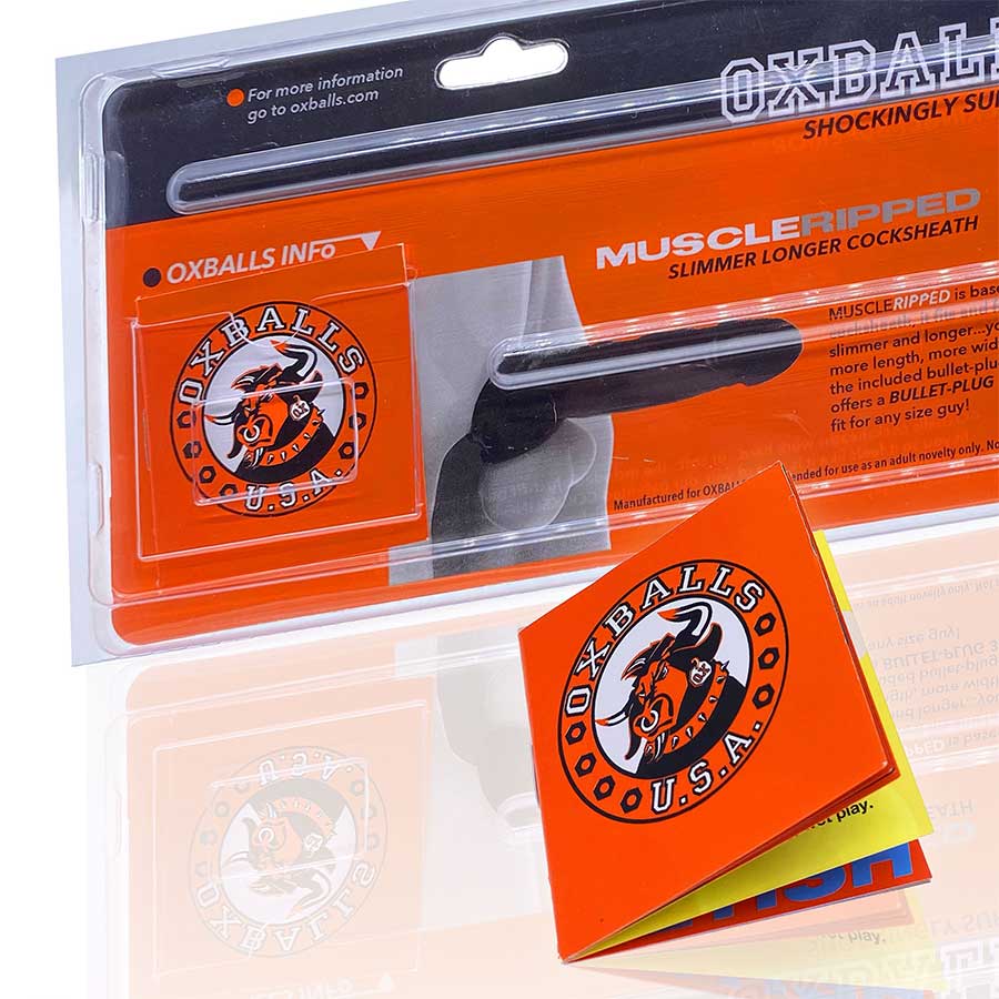 Oxballs Muscle Ripped Realistic Cock Sheath Extender Sleeve、mySite、bottomscart