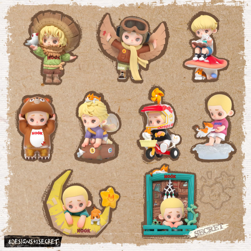  Nook's Little World Action Series Blind Box、mySite、greenlandpopulation