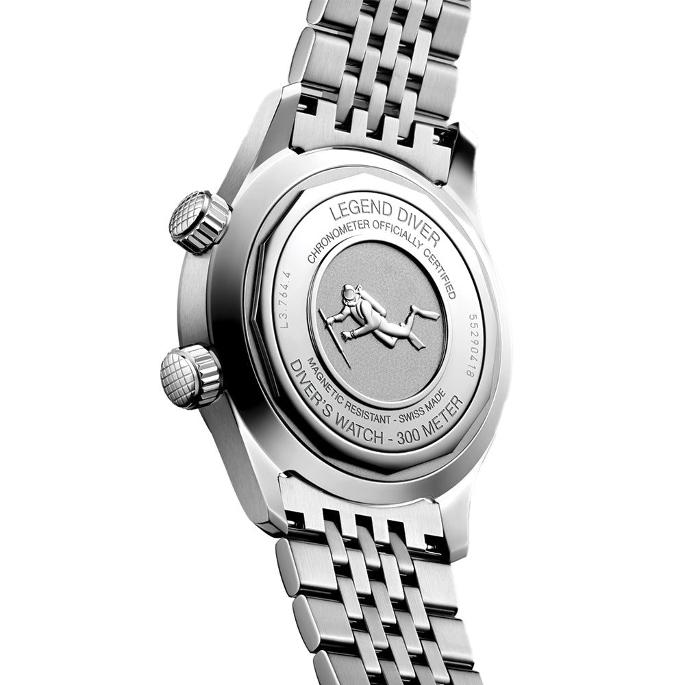 Legend Diver 39mm - White on Bracelet、mySite、botmansion