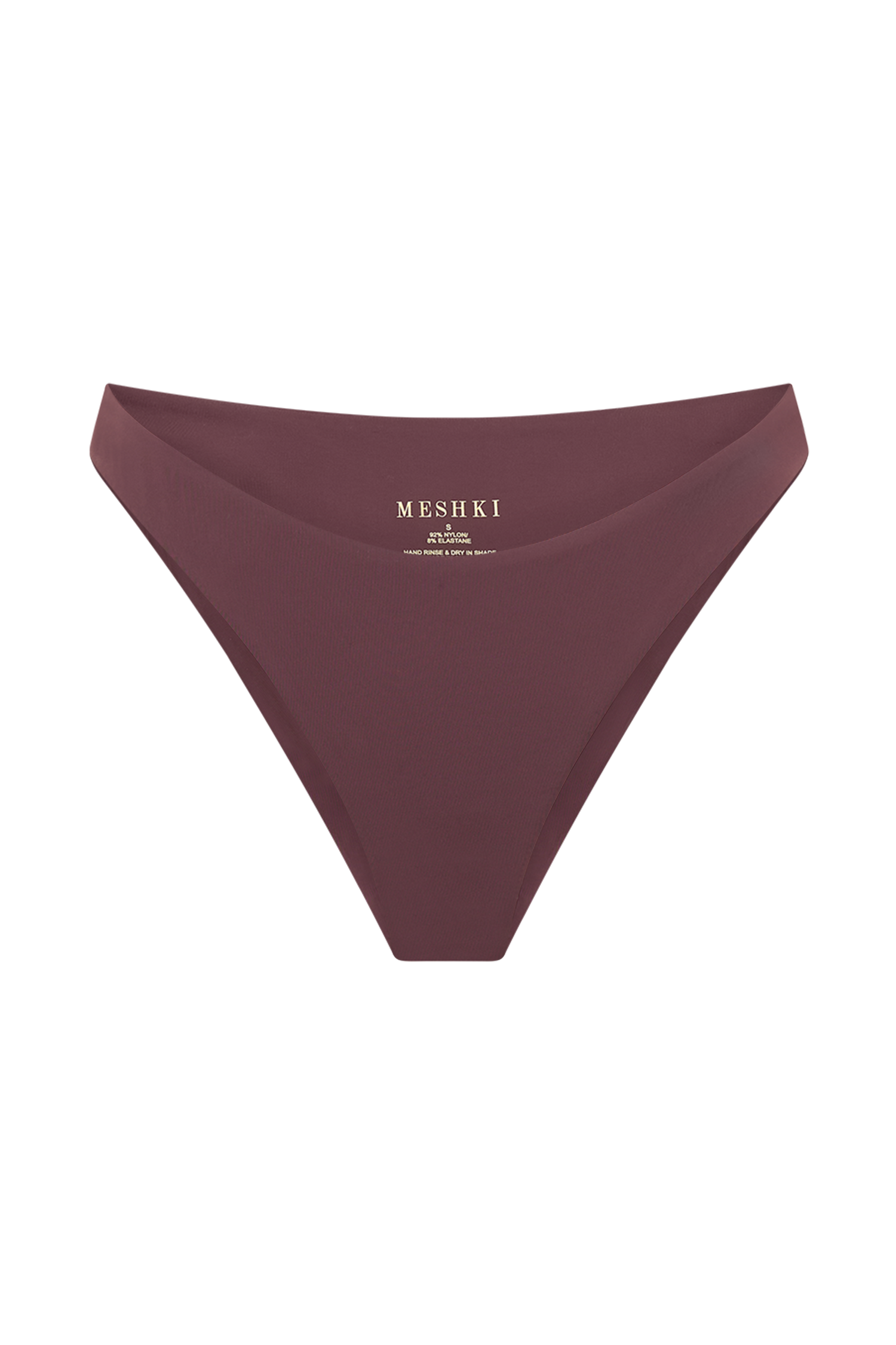 Aria Bikini Bottom - Chocolate、mySite、solidvoid