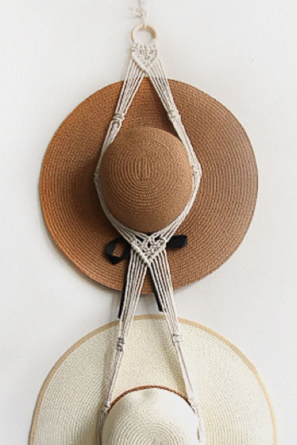 Macrame Double Hat Hanger、mySite、g9winljtr
