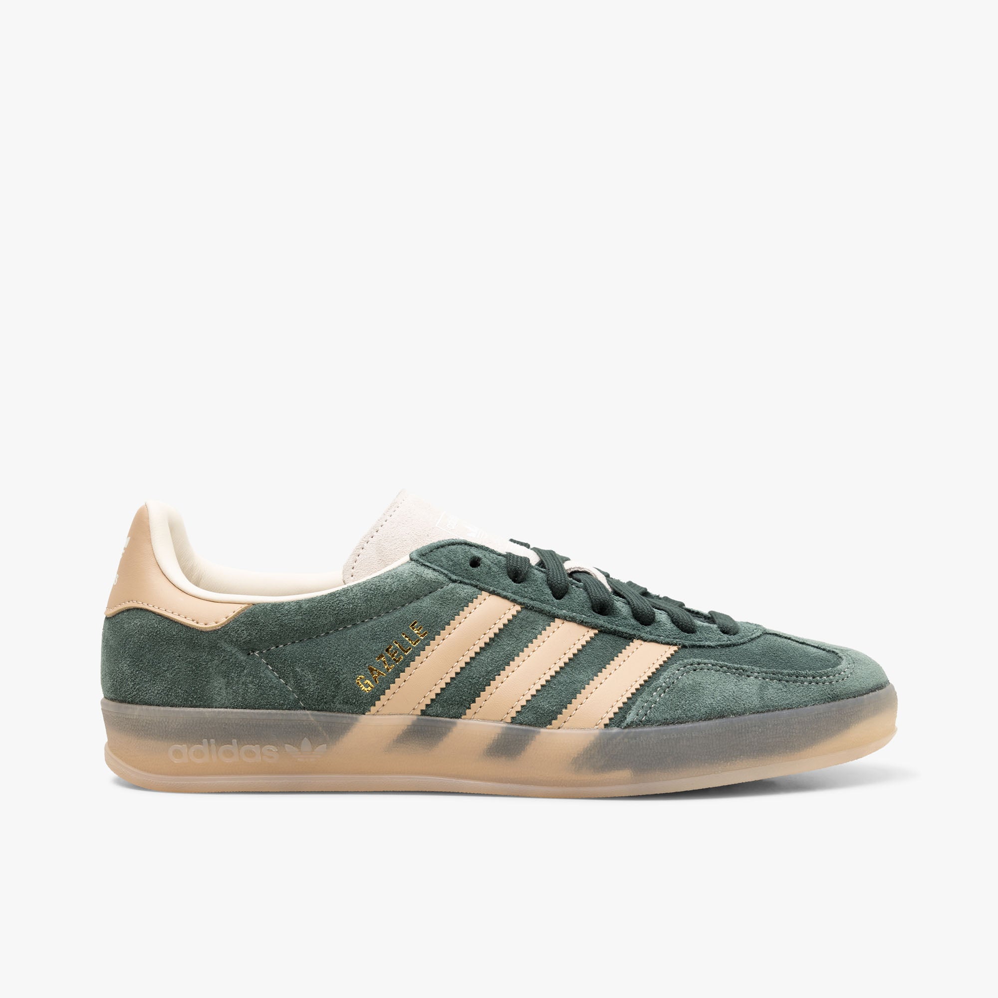  adidas Originals Gazelle Indoor Shadow Green / Warm Sandstone - Wonder White、mySite、merchandisen