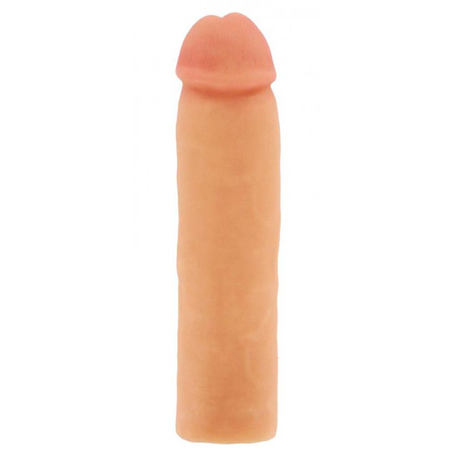 Fat Jack Penis Extension Sleeve 8.75 Inch Tan Cock Sheath、mySite、bottomscart
