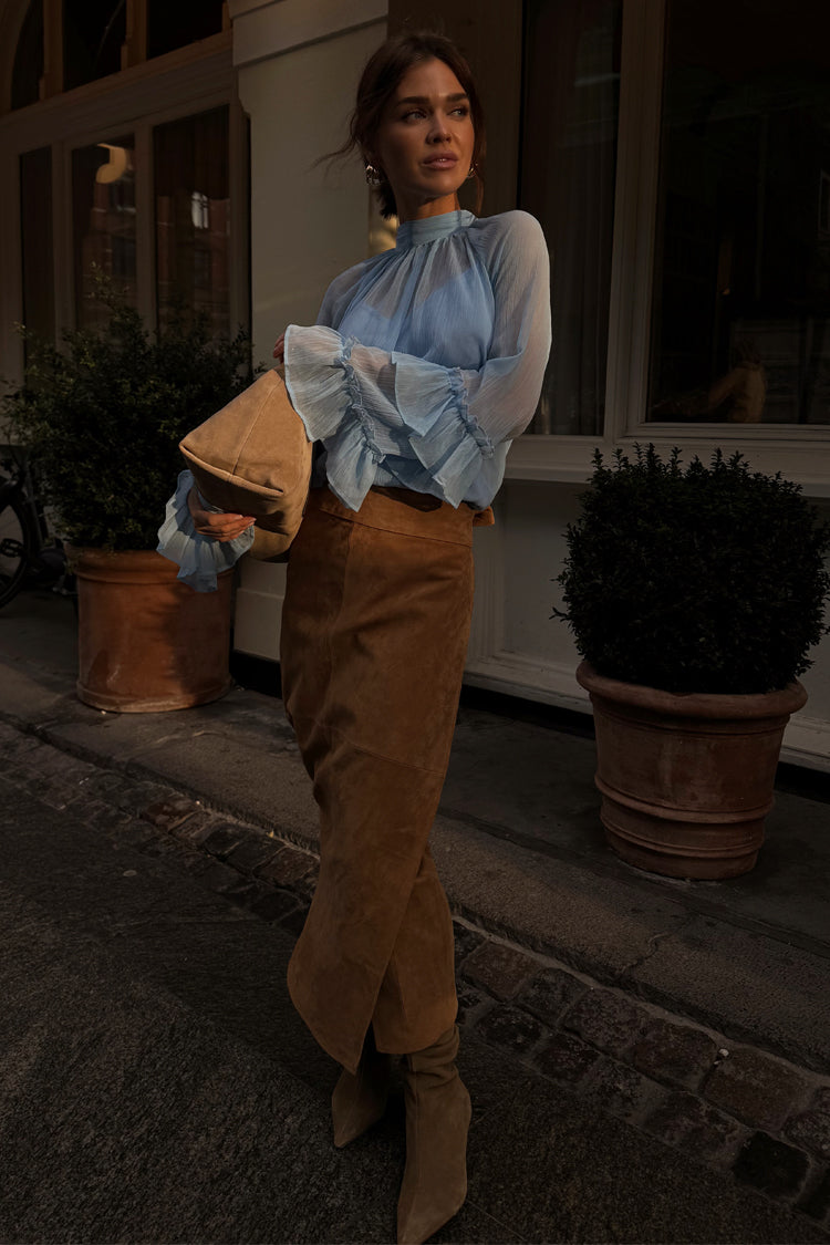 Pastel Blue Elinor Blouse、mySite、solidvoid