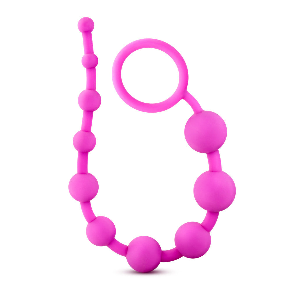 Luxe By Blush® | Pink 12.5-Inch Anal Beads、mySite、bottomscart