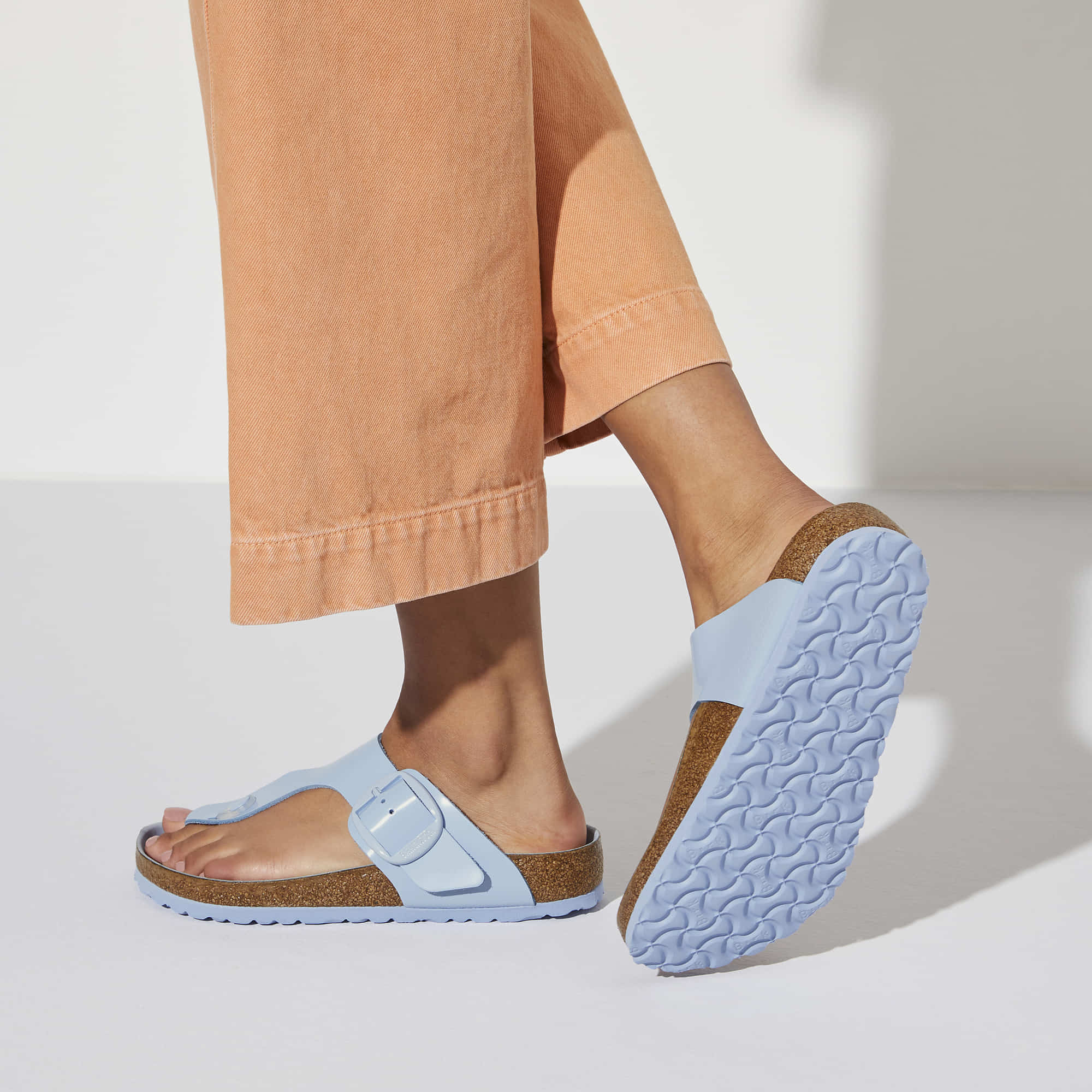 Gizeh Big Buckle Natural Leather Patent、mySite、gtrtttuynbv