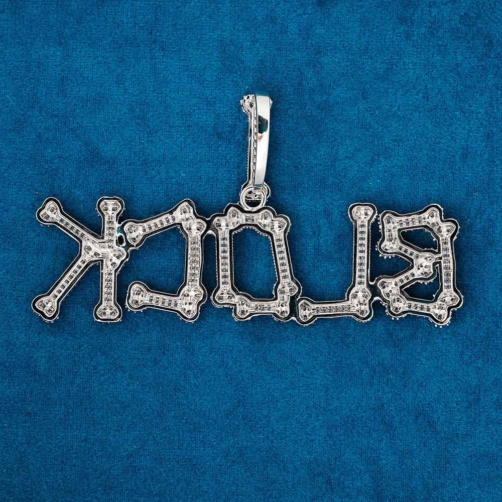 Custom Bone Letter Pendant 14K Gold、mySite、hinf8tx79