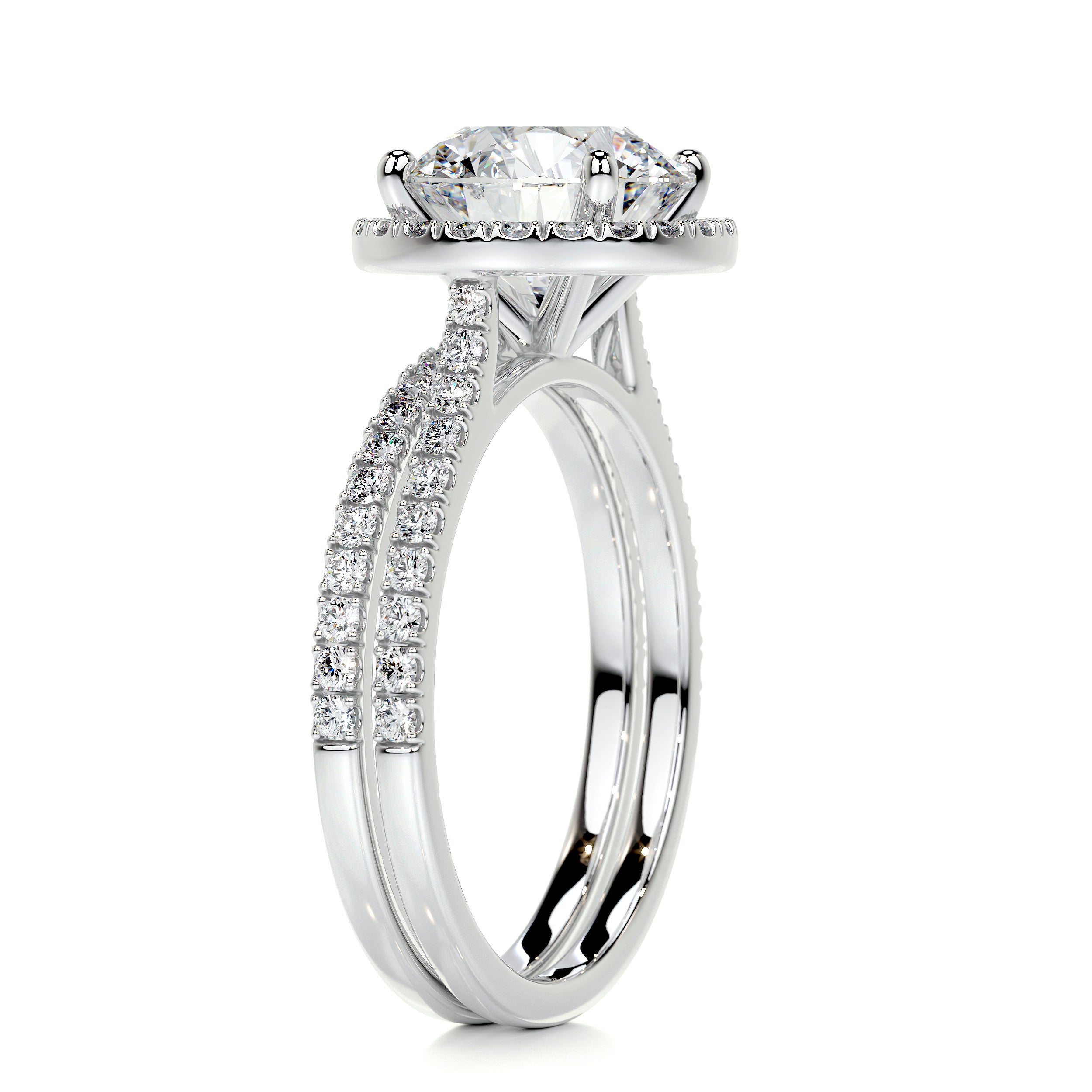 Layla Diamond Bridal Set - 14K White Gold、mySite、hinf8tx79