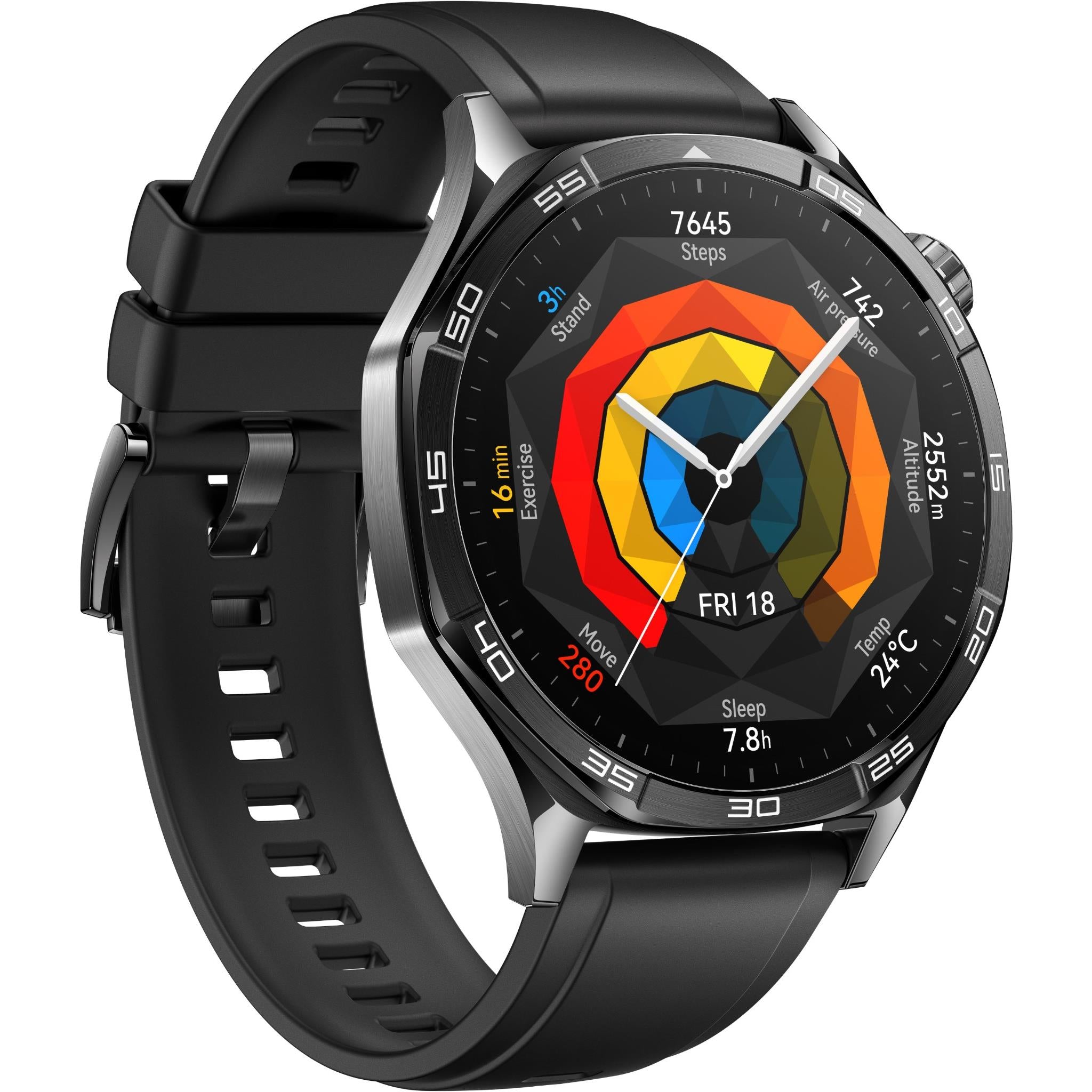 Huawei Watch GT 5 46mm Stainless Steel (Black)、mySite、camillekostekn