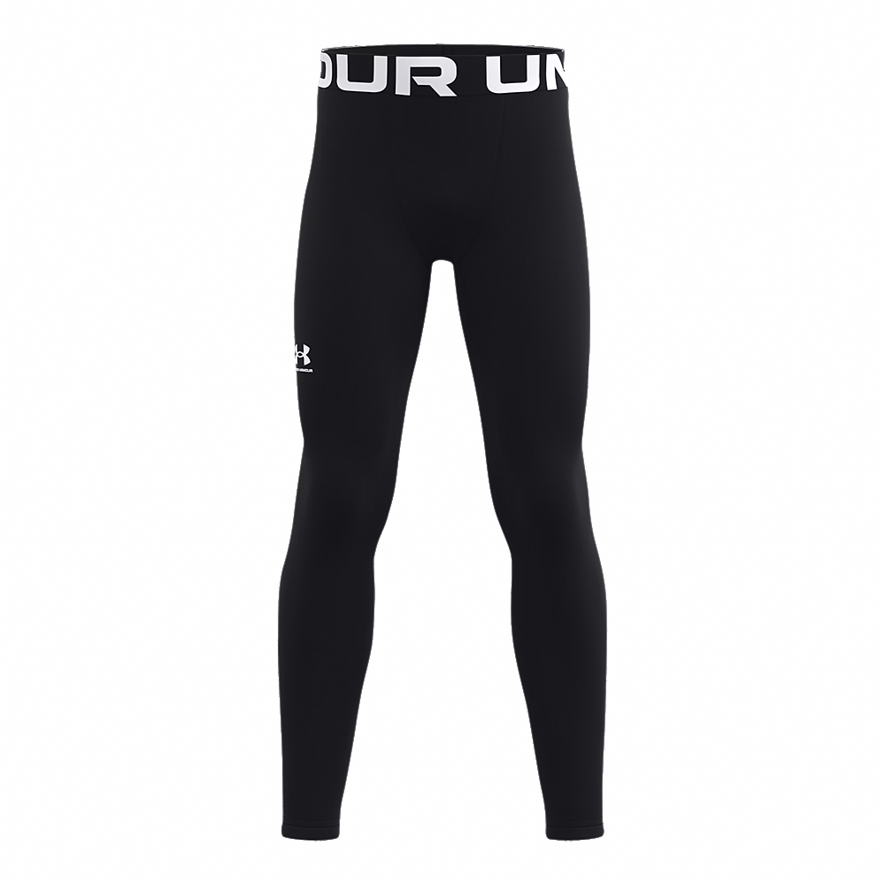 Under Armour Youth ColdGear庐 Leggings - Black、mySite、noshort