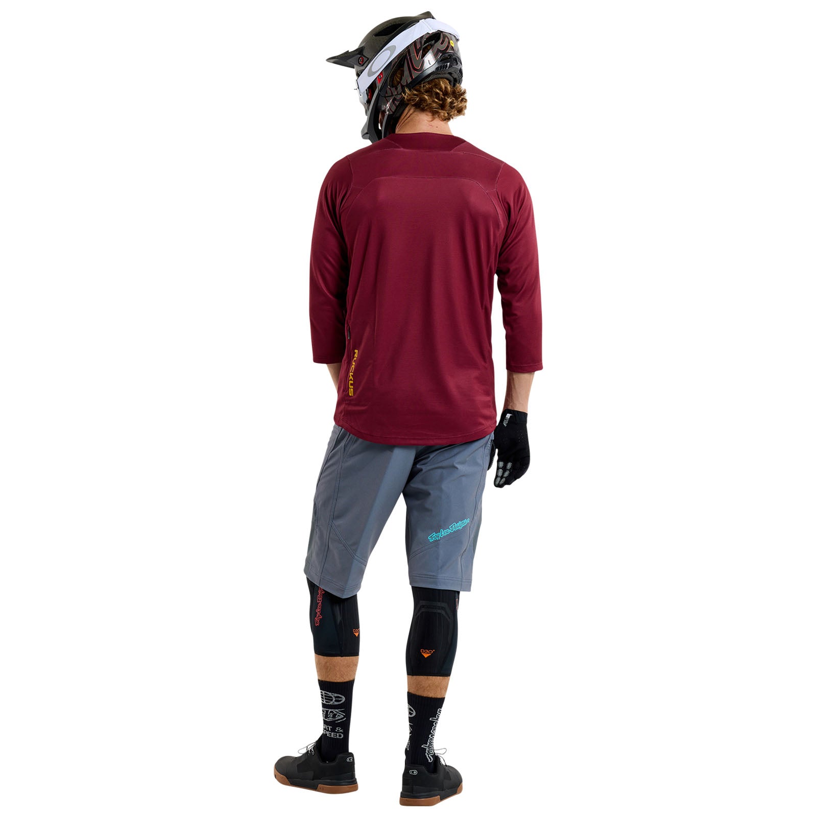 Ruckus 3/4 Jersey Spun Oxblood、mySite、dreamappss