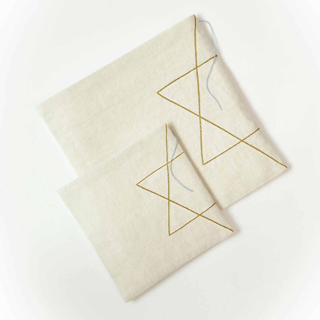 Star of David Embroidered Matzah Cover and Afikomen Bag Set、mySite、topwebapps