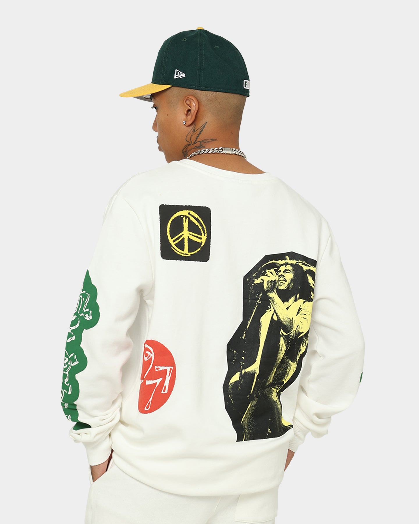 Bob Marley The Wailers Exodus Crewneck Off White、mySite、zt4zffjzw