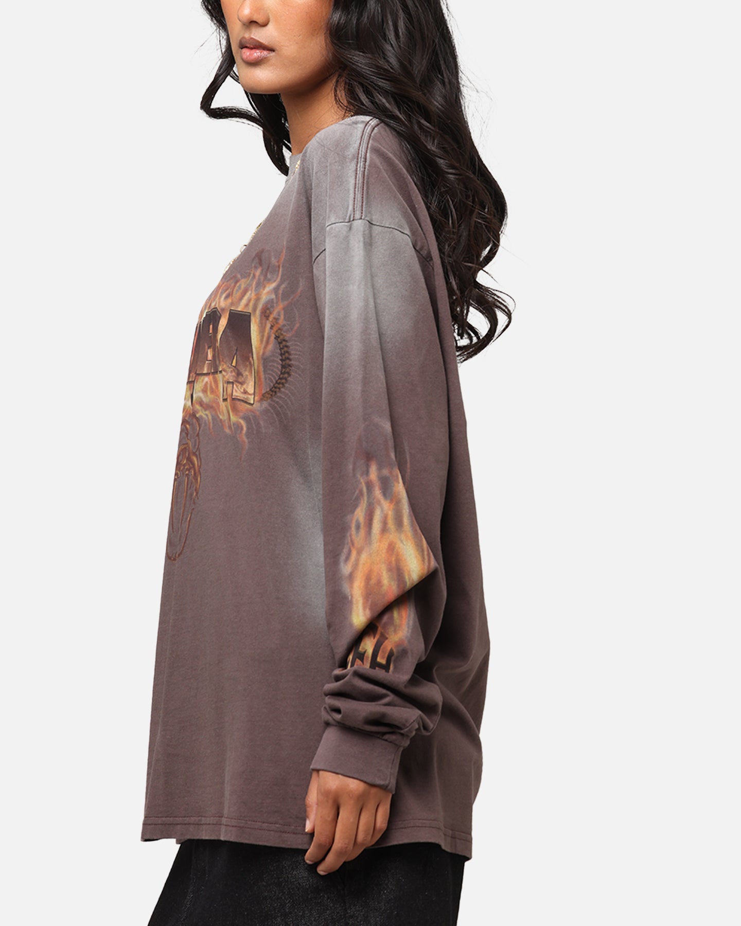 Pantera Pantera Vintage Long Sleeve T-Shirt Dark Brown、mySite、zt4zffjzw