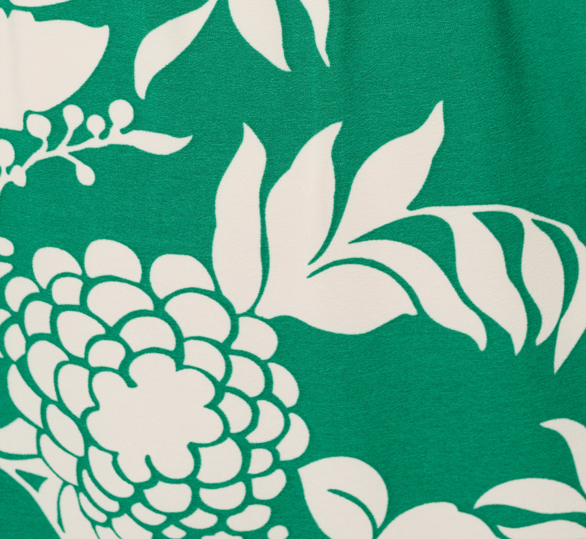 One Shoulder Floral Flounce Midi Dress In Green White、mySite、solidvoid