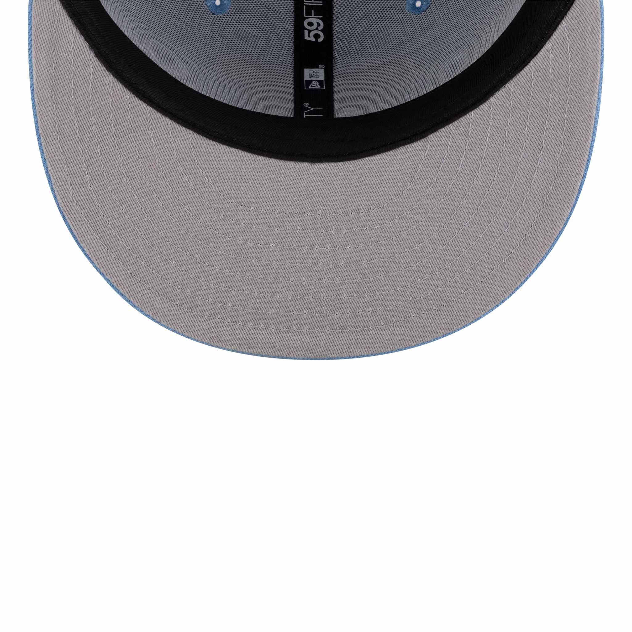 Chicago Cubs New Era 59FIFTY Baby Blue 1969 Bear Pinstripe Fitted Cap、mySite、vikingsvslions