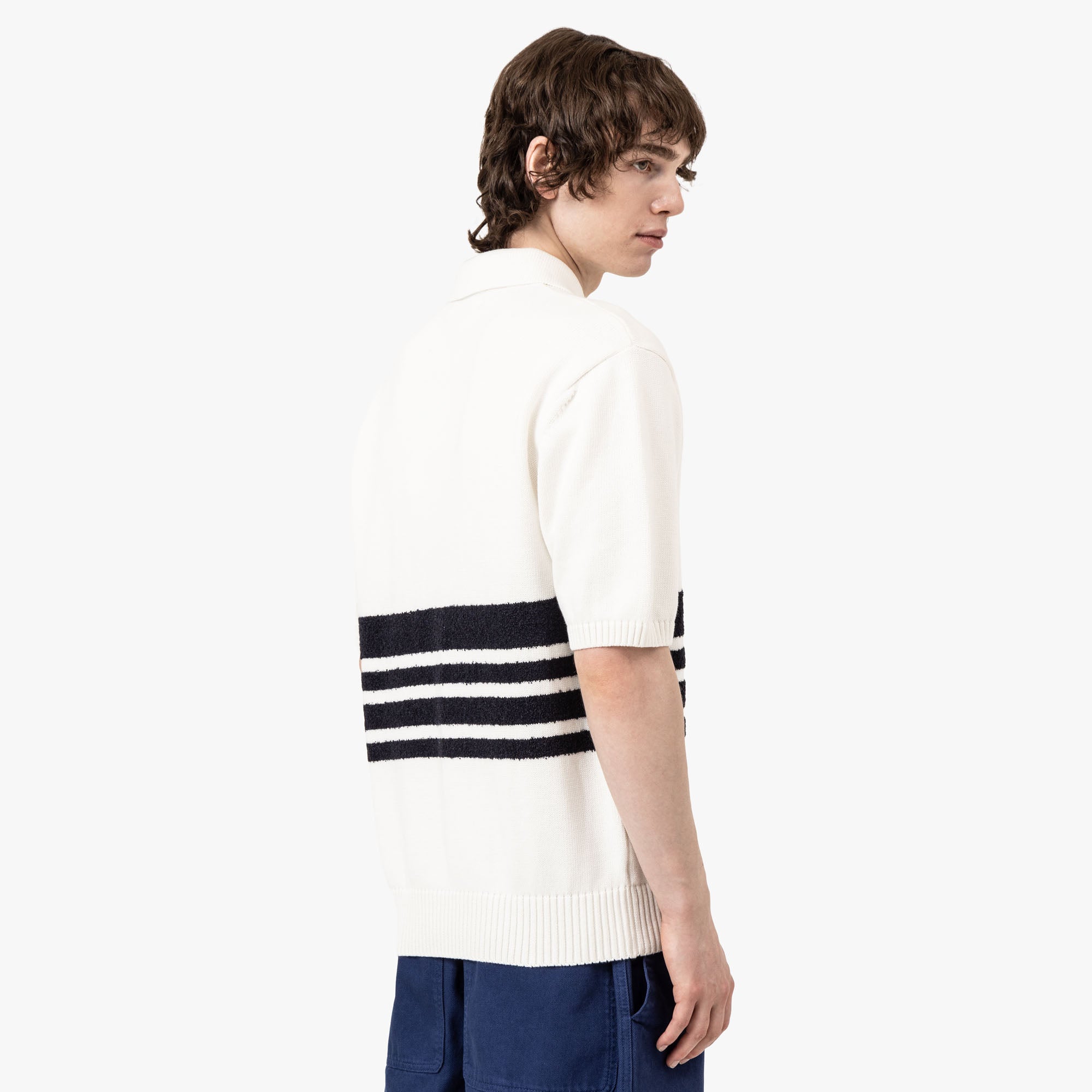  Palmes Panel Knit Polo Off-White、mySite、merchandisen