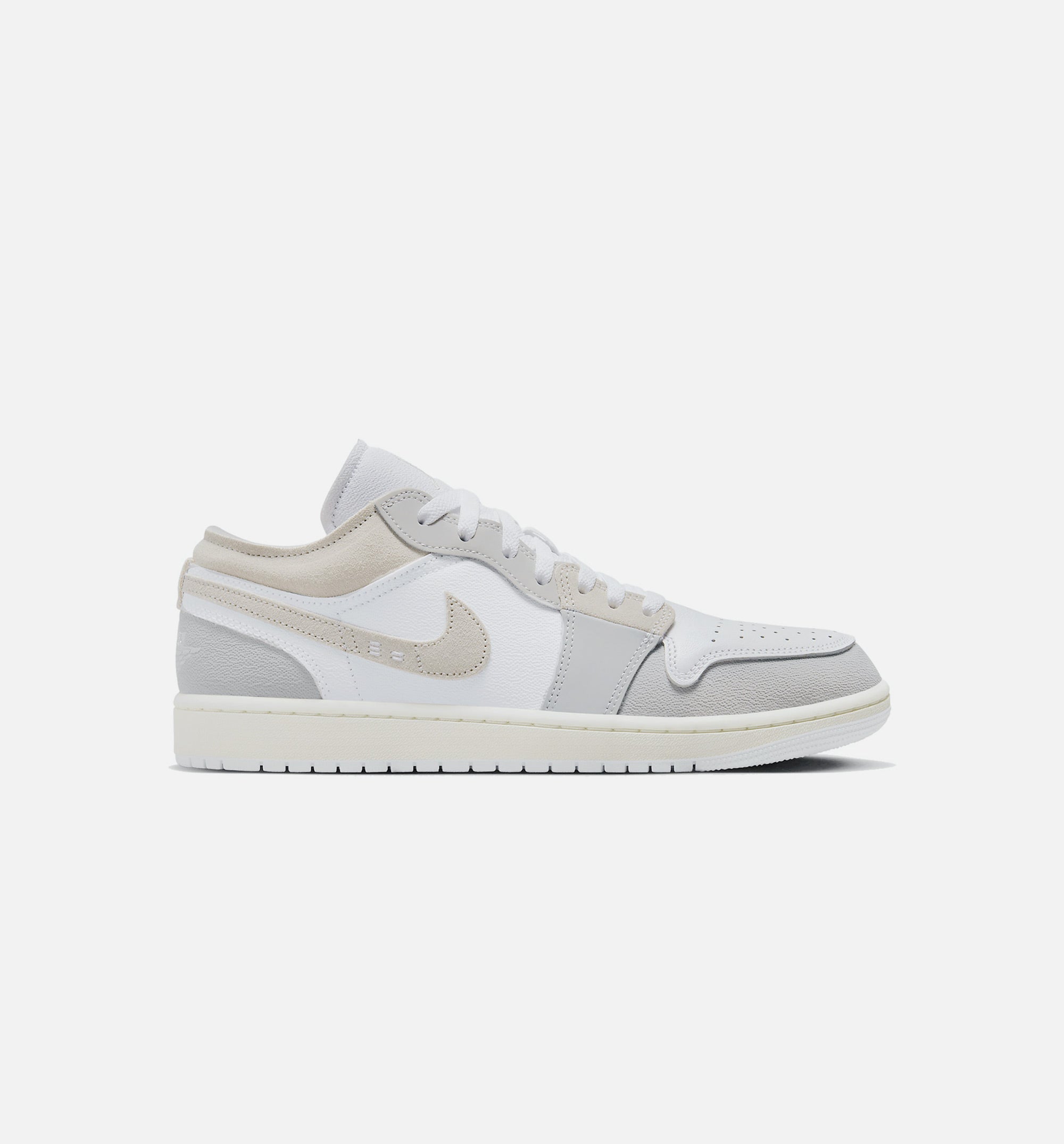 Air Jordan 1 Retro Low Craft Tech Grey Mens Lifestyle Shoe - Beige/Grey、mySite、dreamappss
