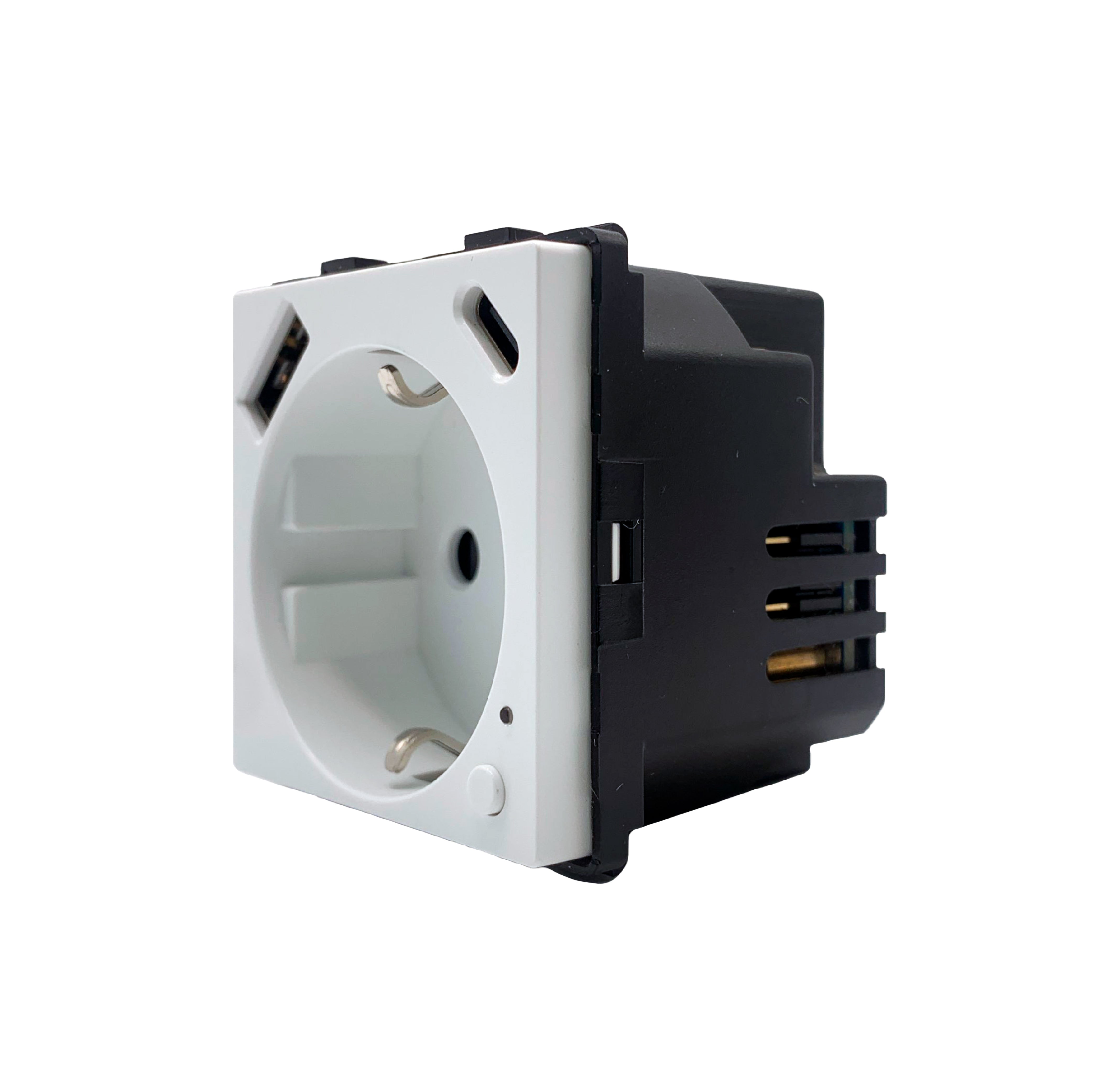 Smartify vPRO Módulo Tomada Inteligente Wifi c/ USB-C e USB-A c/ Medidor de Energia Branco - SYPMTUEWFBR、mySite、fannypackpong