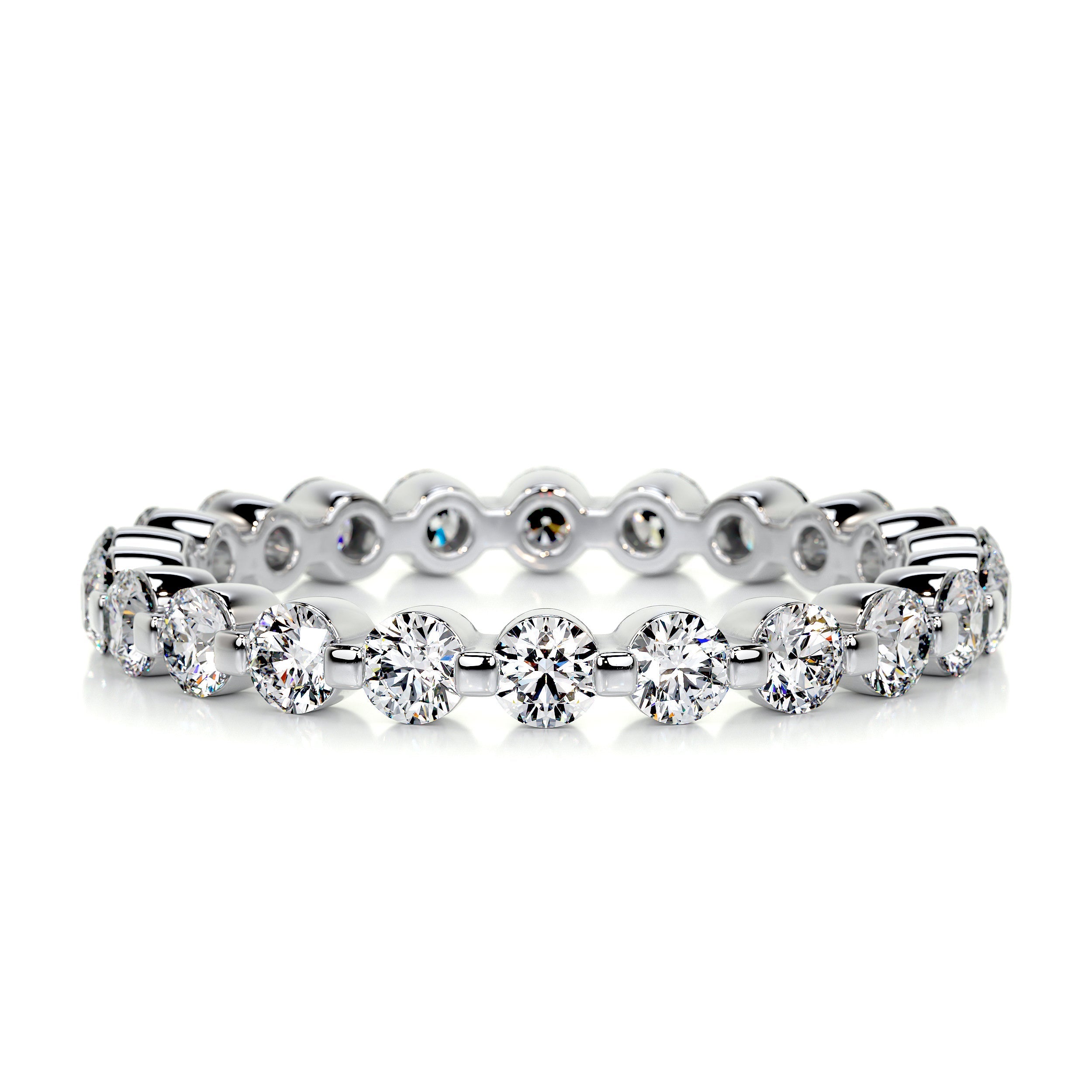 Josie Eternity Wedding Ring (1 Carat) -14K White Gold (RTS)、mySite、hinf8tx79