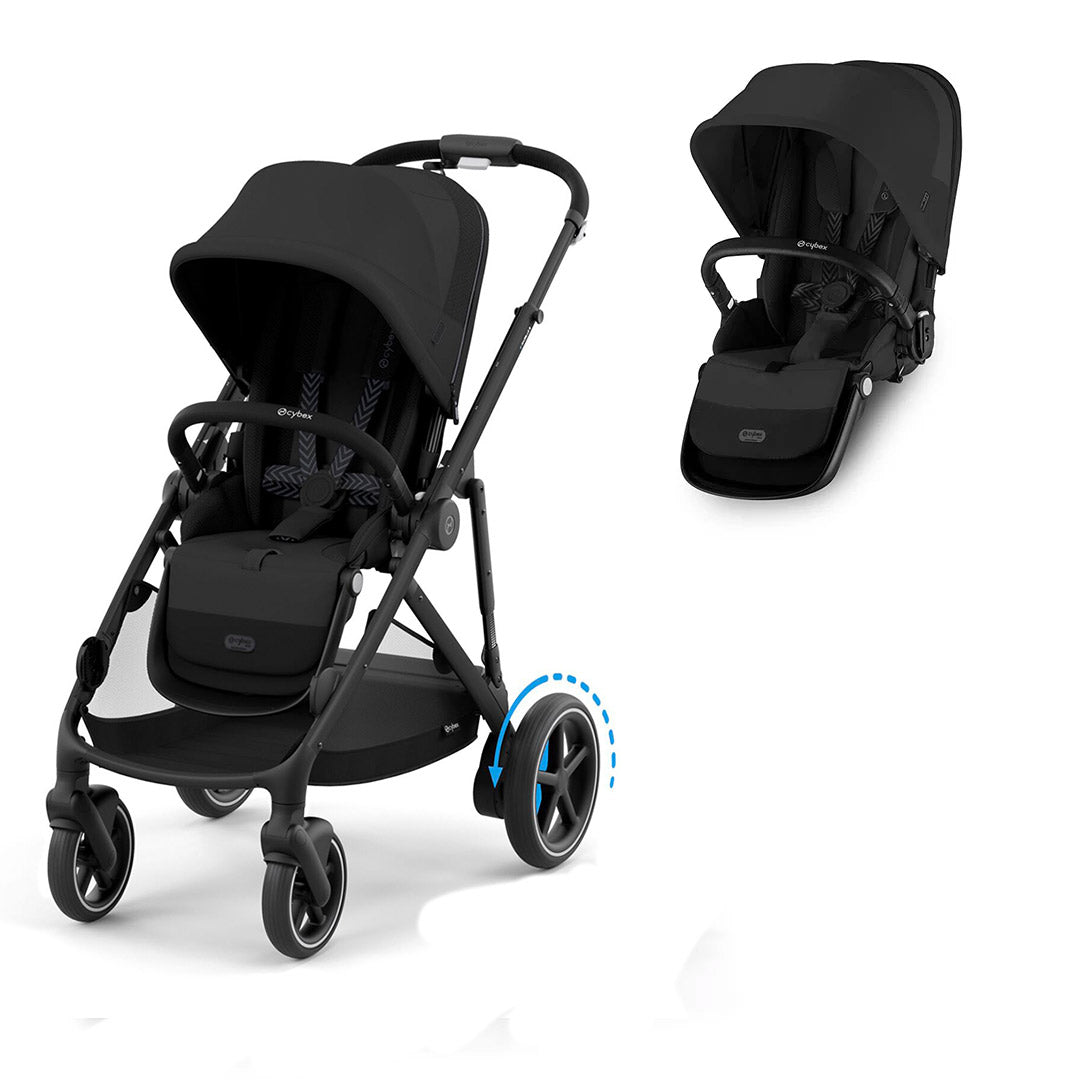 CYBEX e-Gazelle Twin Pushchair、mySite、merchandisen