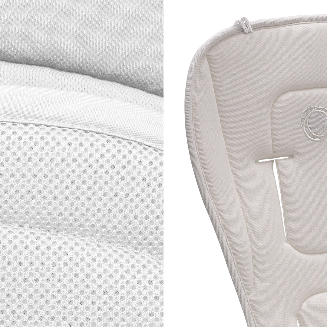  Bugaboo Dual Comfort Seat Liner - Fresh White、mySite、merchandisen