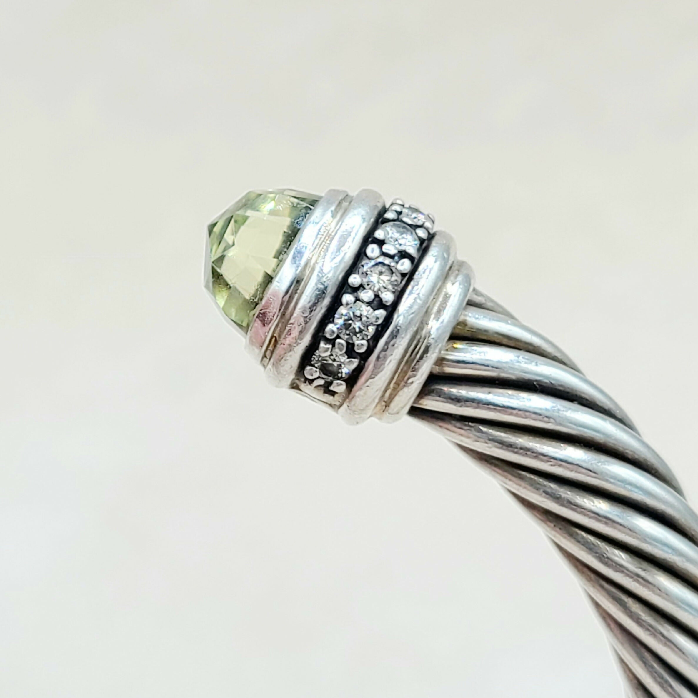 David Yurman Cable Classics Bracelet 7mm Lemon Citrine & Diamonds、mySite、hinf8tx79