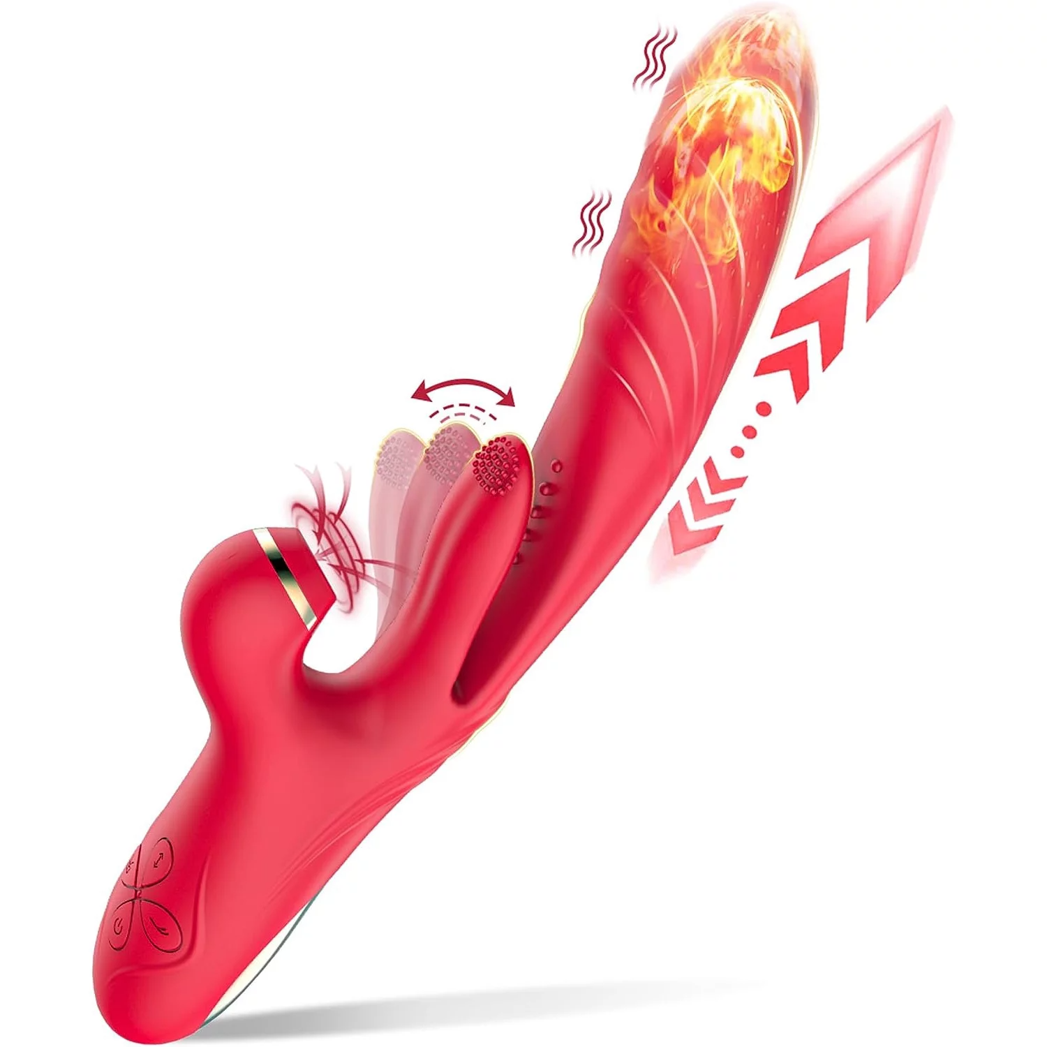 Lelos Rabbit G-Spot Thrusting Vibrator | Clitoral Sucking | Heating | USB、mySite、bottomscart