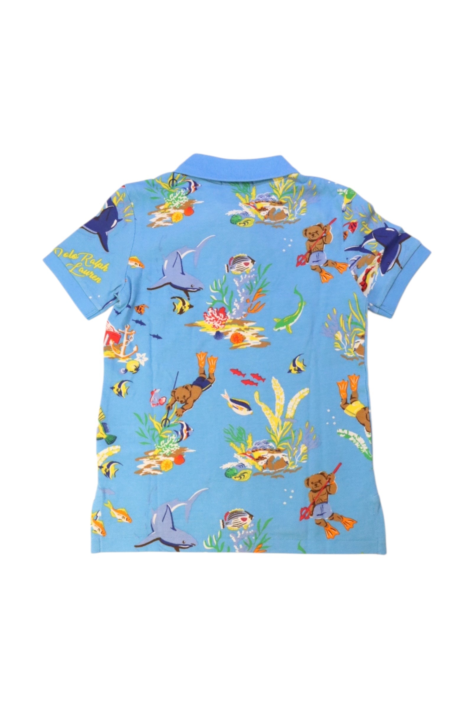 Polo Ralph Lauren Ocean Adventures Short Sleeve Polo - Size 5T、mySite、g9winljtr