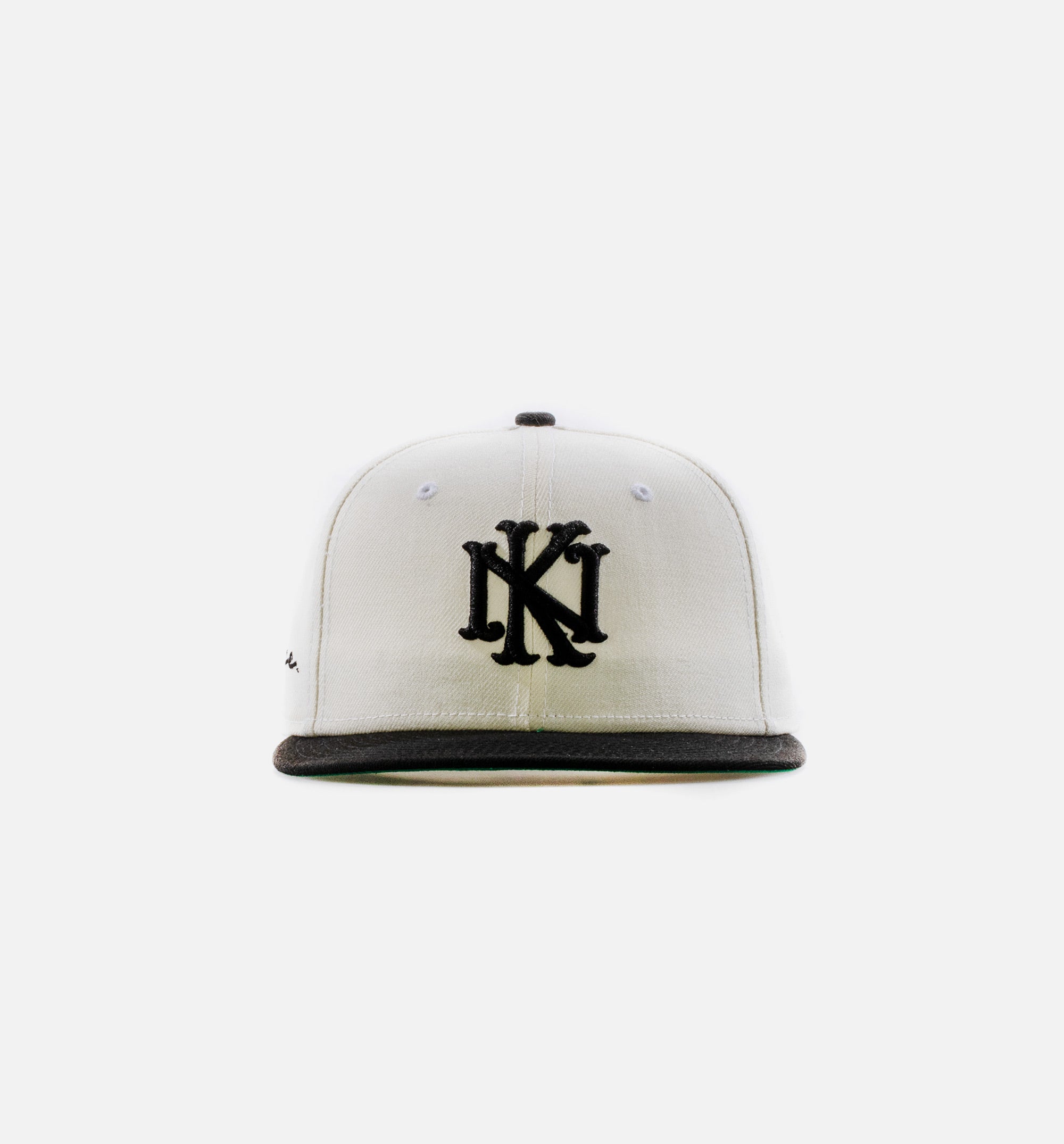 Nice Kicks Monogram 2Tone 5950 Mens Hat - Cream/White、mySite、dreamappss
