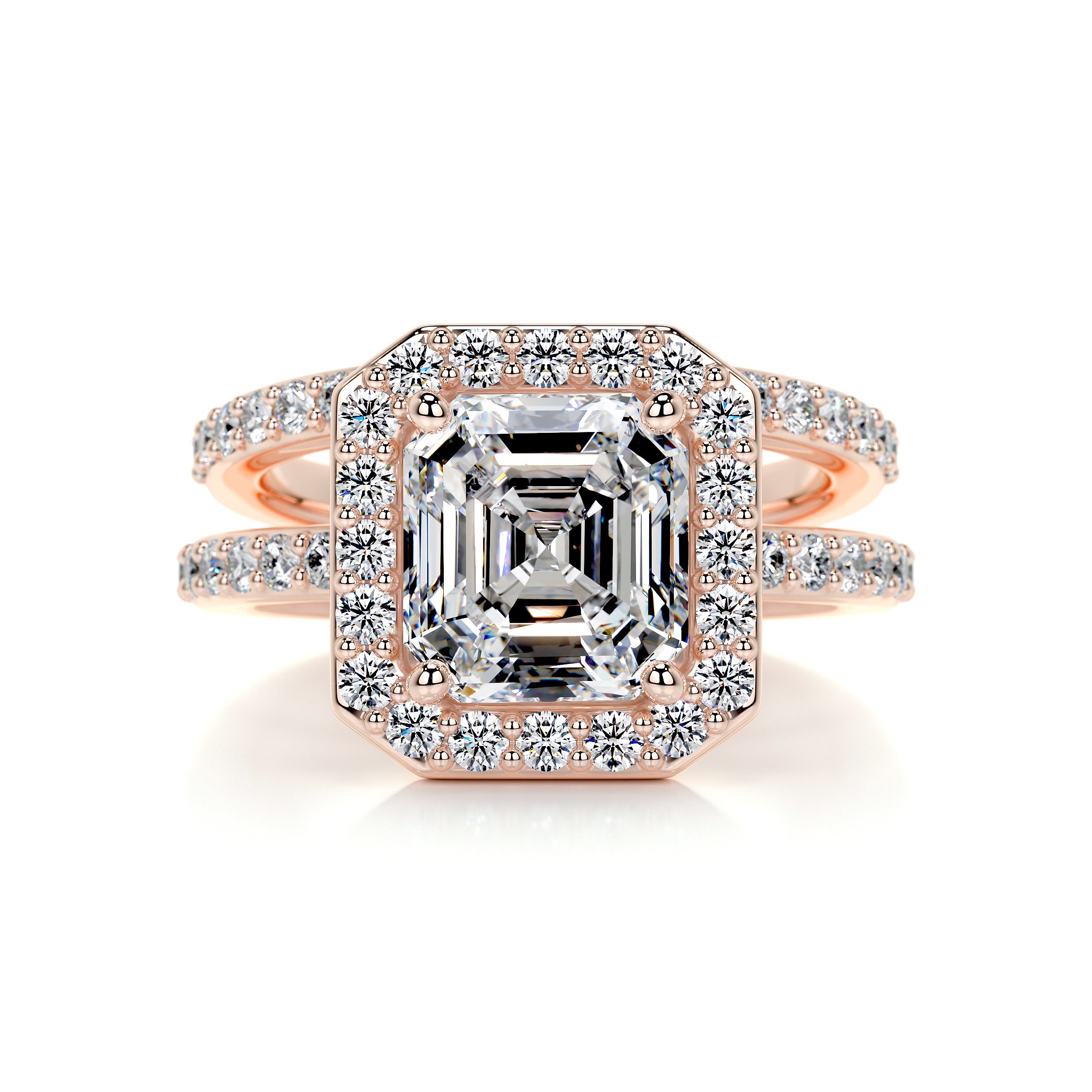 Brooklyn Diamond Bridal Set -14K Rose Gold、mySite、hinf8tx79