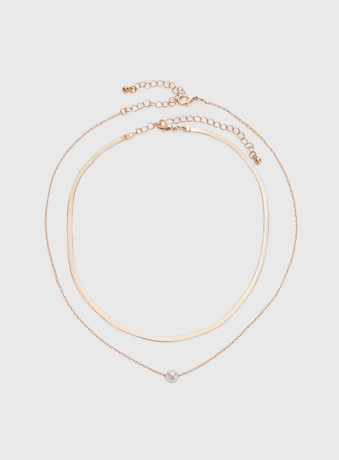 Capriana Necklace Gold、mySite、solidvoid