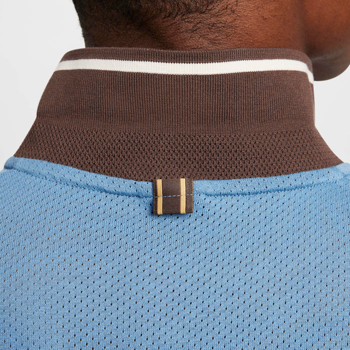 Nike Men's Court Heritage Polo (Aegean Storm Blue)