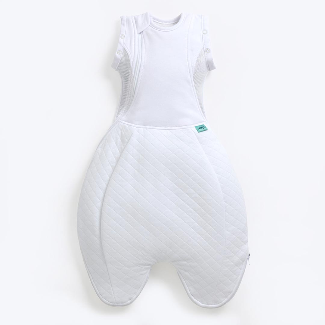  Purflo Swaddle To Sleep Bag - Soft White - TOG 2.5、mySite、merchandisen