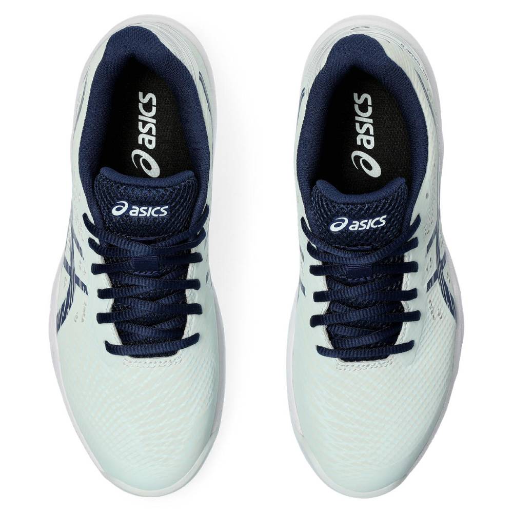 Asics Gel Game 9 Women's Tennis Shoe (Pale Mint/Blue)