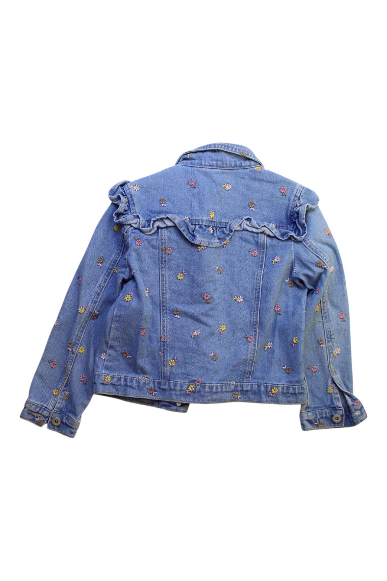 Seed Floral Denim Jacket Size 7Y、mySite、g9winljtr