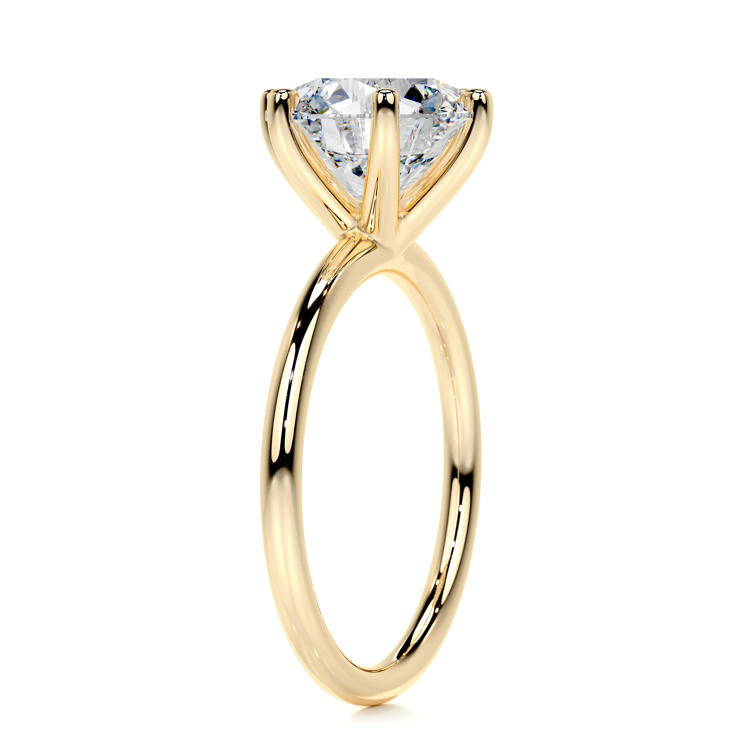 Eloise Diamond Engagement Ring -18K Yellow Gold、mySite、hinf8tx79