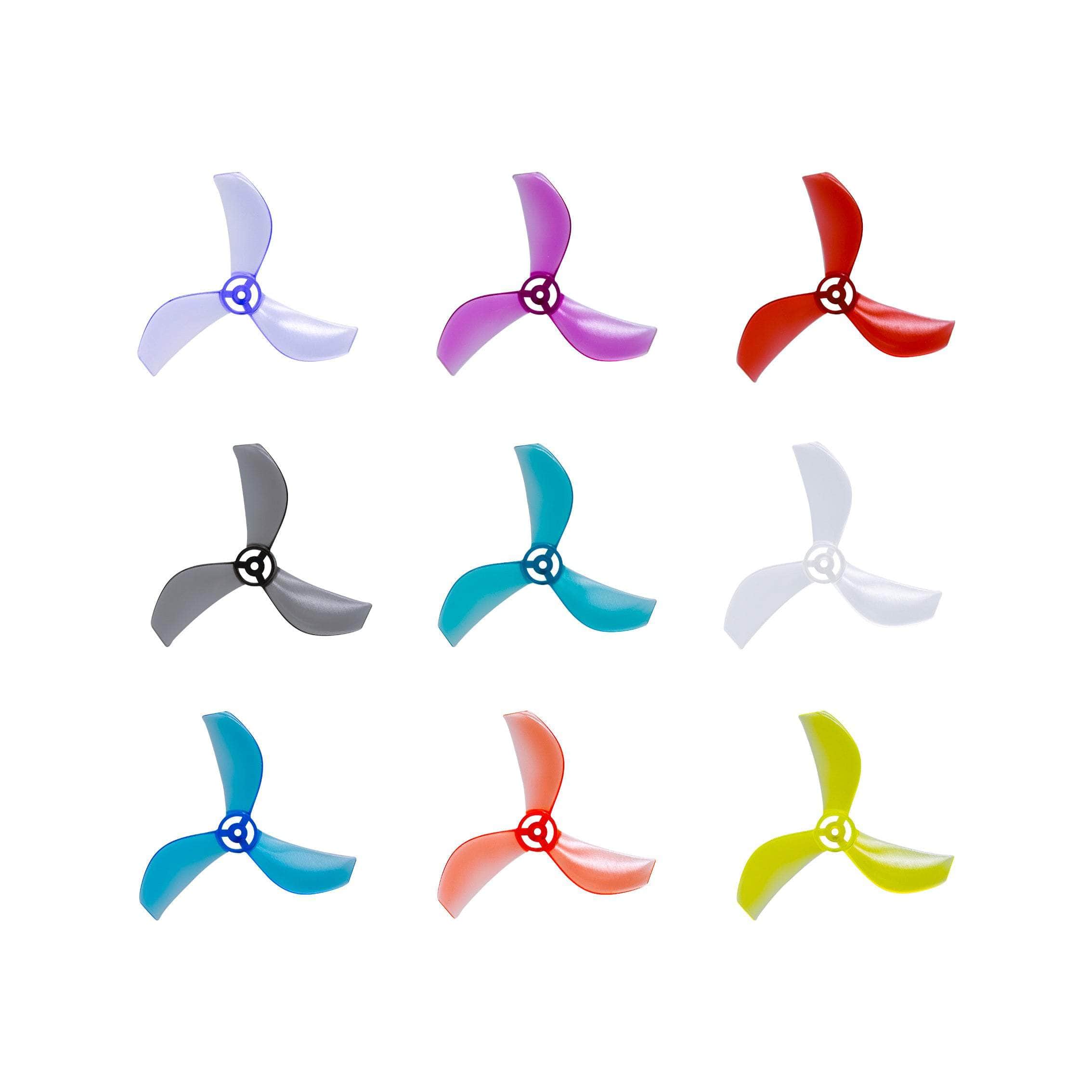  NewBeeDrone Azi (Tri Blade) Micro Propellers 31mm - 0.8mm Shaft (Set of 4)、mySite、merchandisen