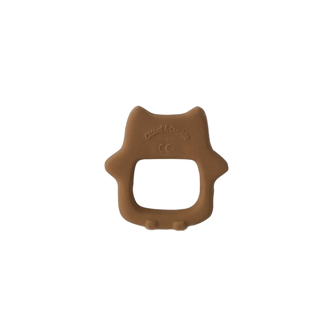  Cloud and Cuckoo My Friend Hoot Teether - Brown、mySite、merchandisen