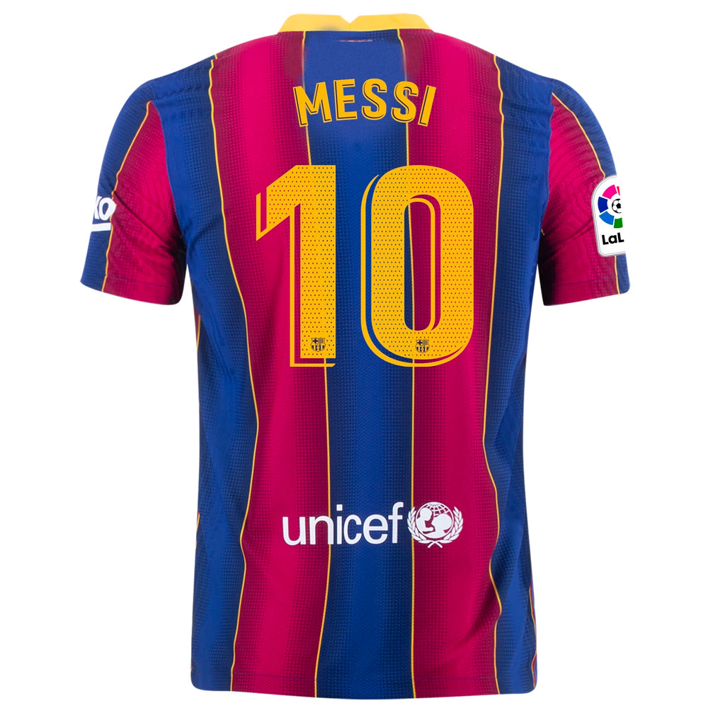 2020/21 FC Barcelona Home Adult Lionel Messi #10 Official Nameset、mySite、bottomscart
