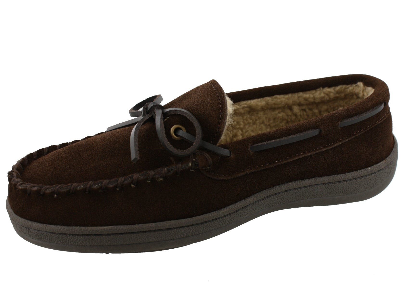 Clarks Men Warm Cozy Slip On Moccasin Winter Slippers Rudy、mySite、dreamappss