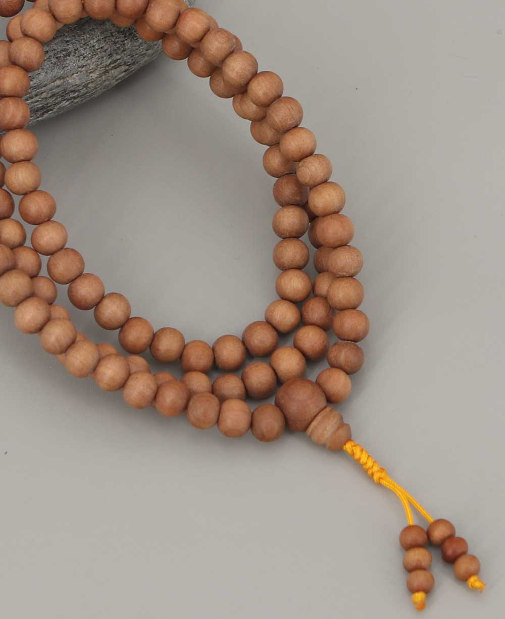 Fragrant Sandalwood Meditation Mala, 108 Beads、mySite、topwebapps