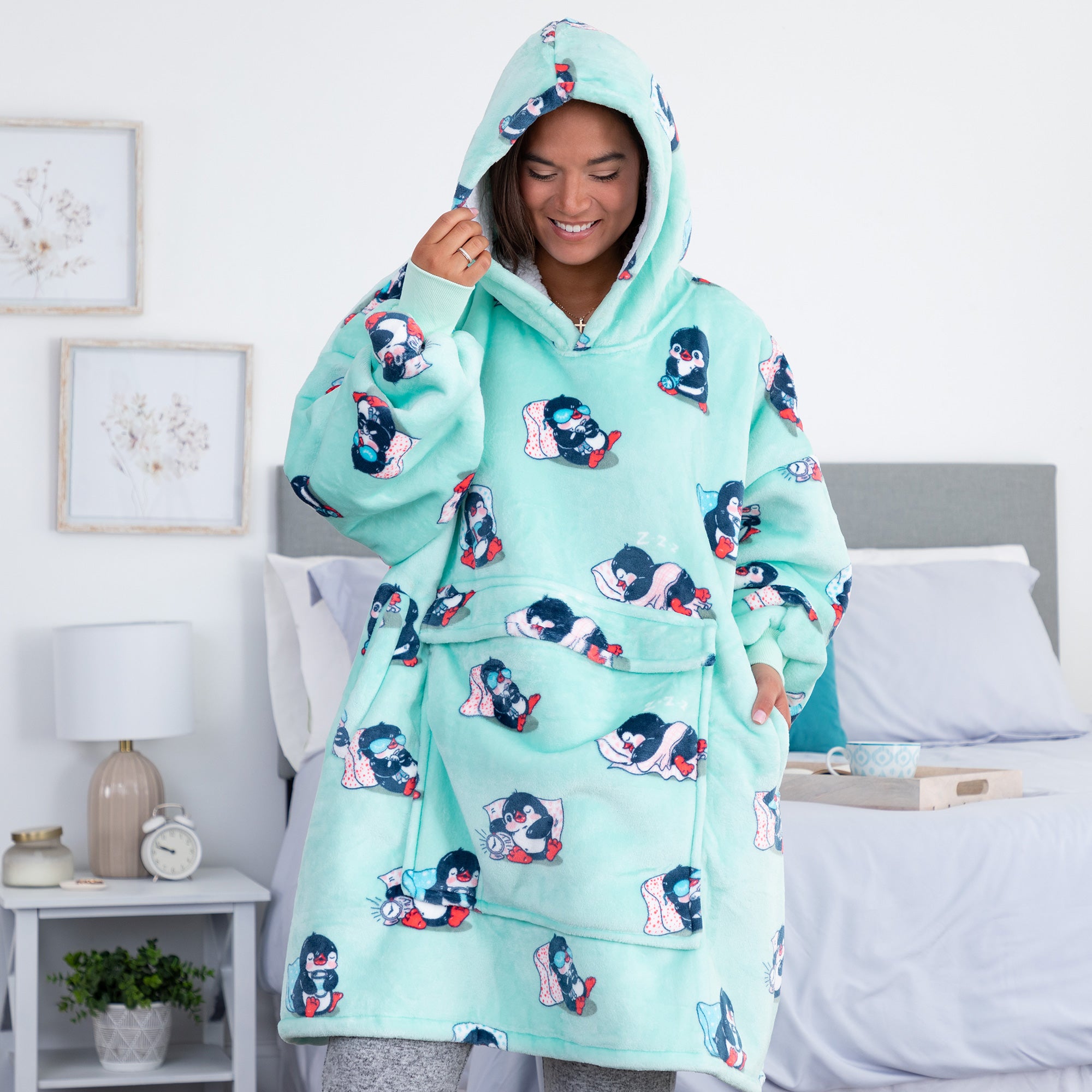 Wearable Pet Pocket Hoodie Blanket、mySite、camillekostekn