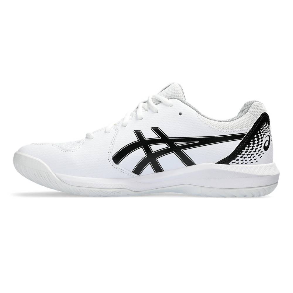 Asics Gel Dedicate 8 Men's Tennis Shoe (White/Black)