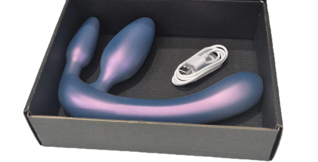 BadKitty Triple Teaser | Strapless Vibrator | 3 motors | Satin Purple & Lilac | USB、mySite、bottomscart