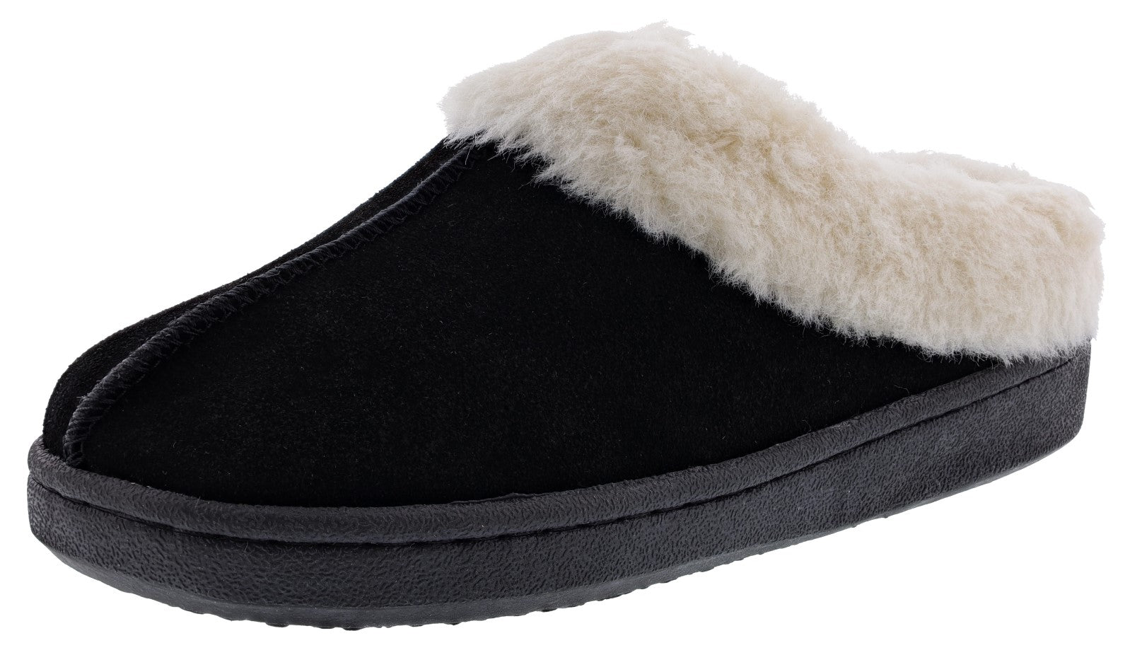 Clarks Women's JMS0587 Suede Indoor & Outdoor House Slippers、mySite、dreamappss