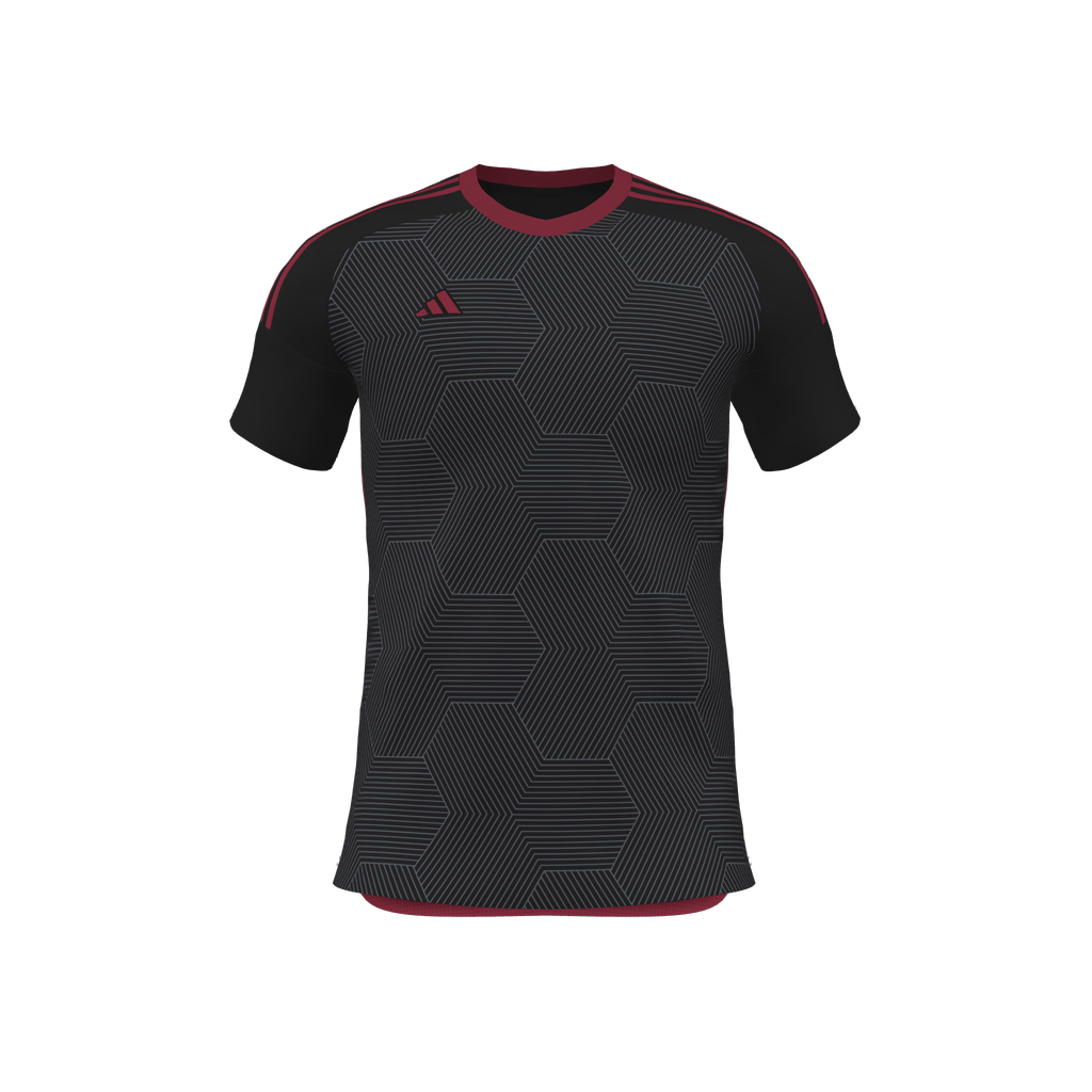 adidas YOUTH Clippers FC Custom Competition 25 Jersey - Black、mySite、noshort